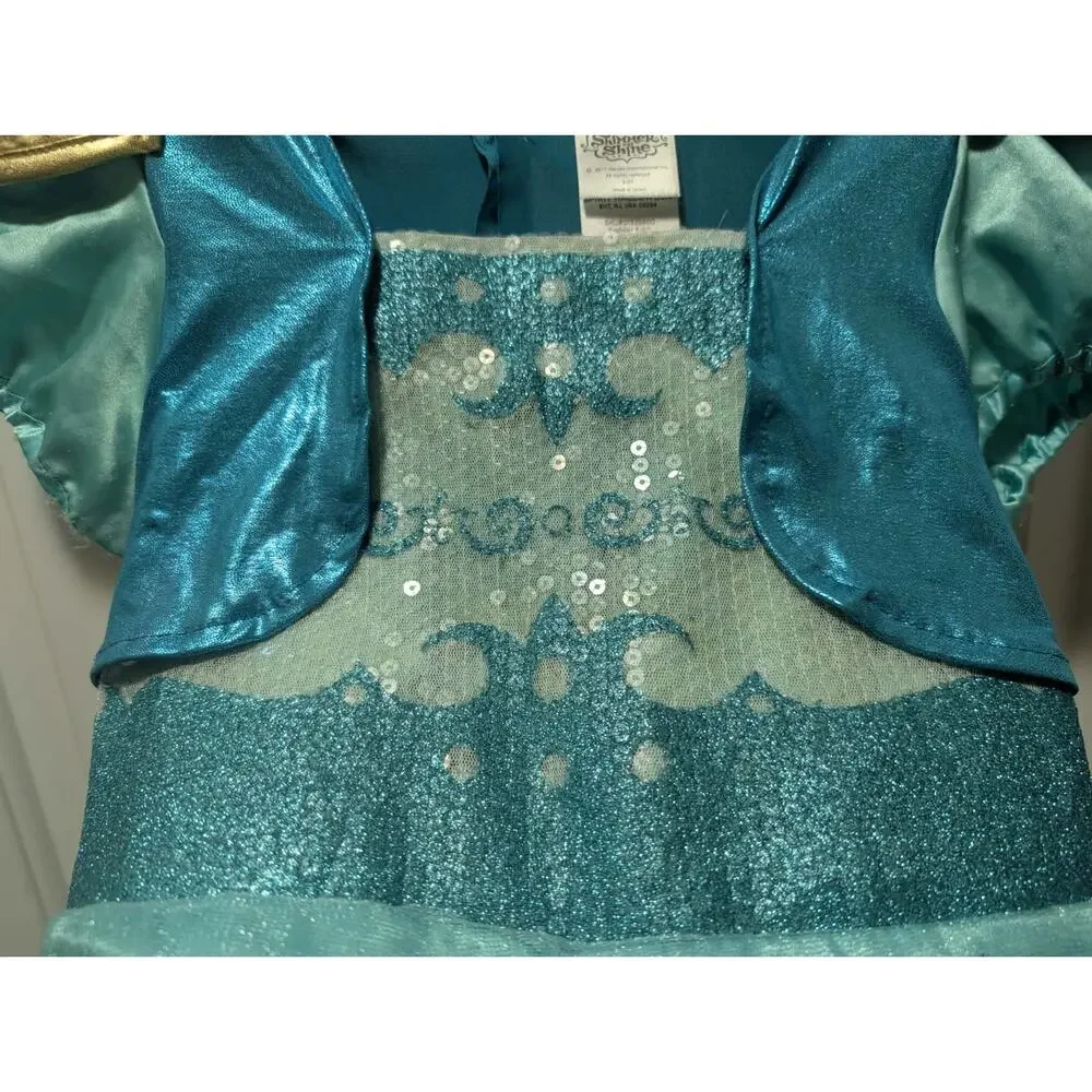 Spirit Halloween Shimmer & Shine Girls Costume Nickelodeon Toddler Size 5-6 - Picture 2 of 5